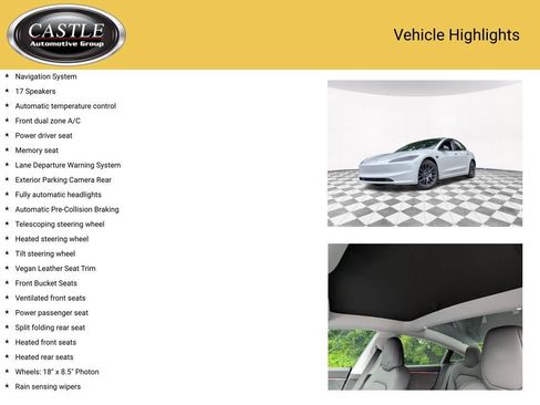 Used 2024 Tesla Model 3 Long Range AWD/4WD image 3