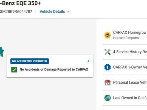 Used 2024 Mercedes-Benz EQE 350+ SUV image 3