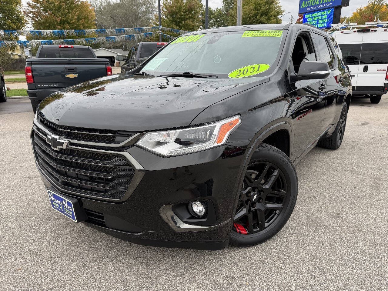 Used 2021 Chevrolet Traverse Premier w/ Redline Edition AWD/4WD image 1