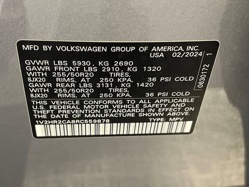 Certified 2024 Volkswagen Atlas SE AWD/4WD image 31