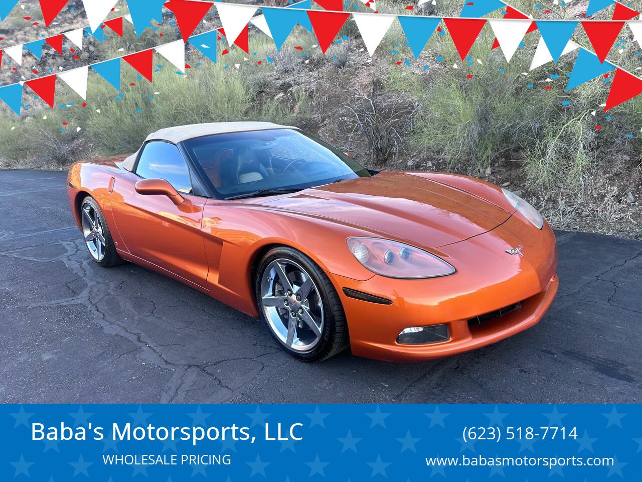 Used 2007 Chevrolet Corvette Convertible w/ Preferred Equipment Group RWD image 1