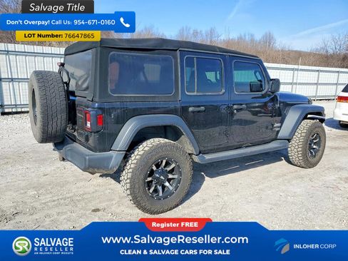Used 2018 Jeep Wrangler Unlimited Sport S AWD/4WD image 4
