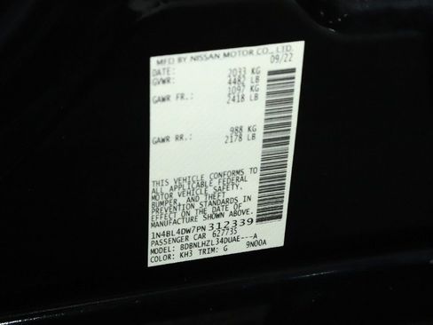 Certified 2023 Nissan Altima 2.5 SV w/ SV Premium Package image 23