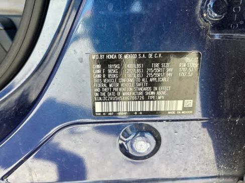 Used 2017 Honda HR-V EX image 23