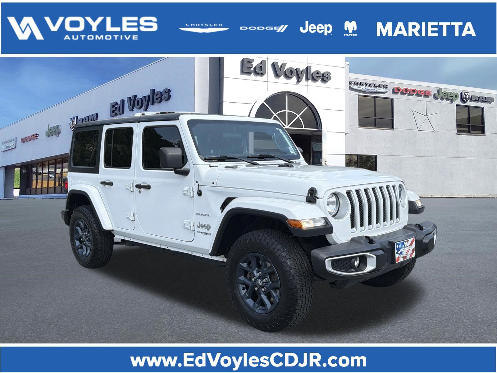 Used 2021 Jeep Wrangler Unlimited Sahara AWD/4WD image 1
