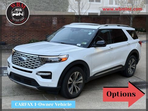 Used 2020 Ford Explorer Platinum w/ Premium Technology Package image 1