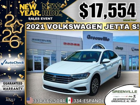 Used 2021 Volkswagen Jetta S image 1