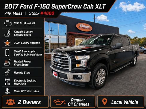 Used 2017 Ford F150 XLT w/ Equipment Group 302A Luxury AWD/4WD image 2
