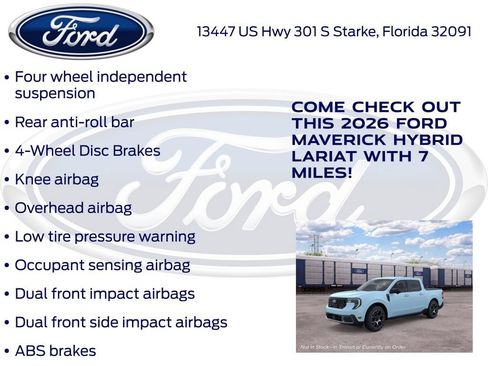 New 2026 Ford Maverick Lariat AWD/4WD image 30