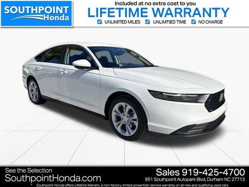 New 2025 Honda Accord LX image 1