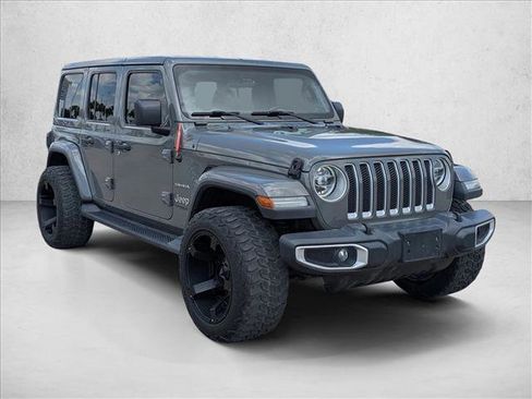 Used 2020 Jeep Wrangler Unlimited Sahara w/ LED Lighting Group image 3