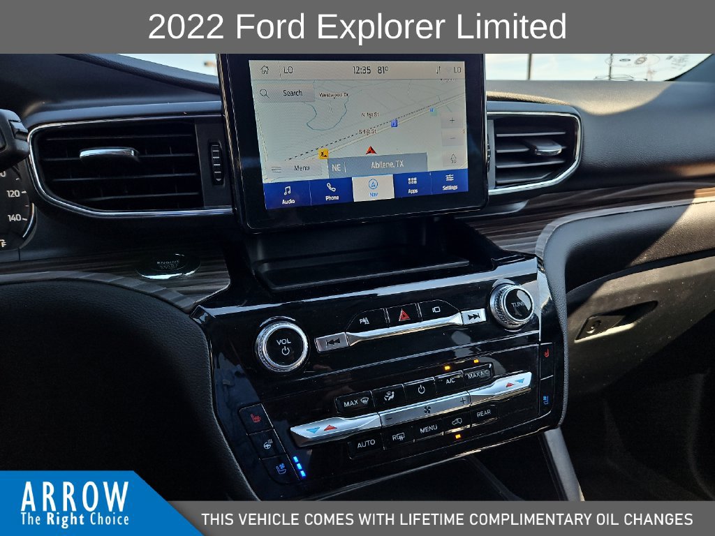 Used 2022 Ford Explorer Limited w/ Equipment Group 301A RWD image 25