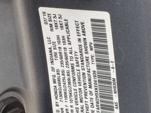 Used 2019 Honda CR-V EX image 34