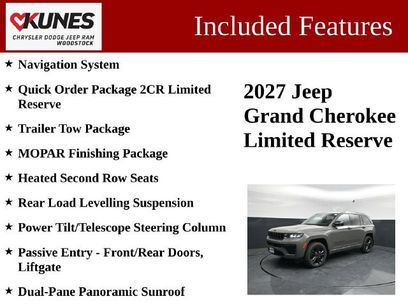 New 2027 Jeep Grand Cherokee Limited