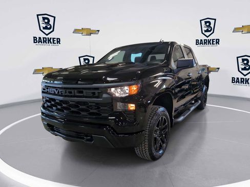 New 2026 Chevrolet Silverado 1500 Custom Trail Boss w/ Turbomax Blackout Package AWD/4WD image 1