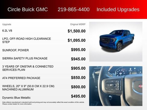 Used 2022 GMC Sierra 1500 AT4 w/ Sierra Safety Plus Package image 3