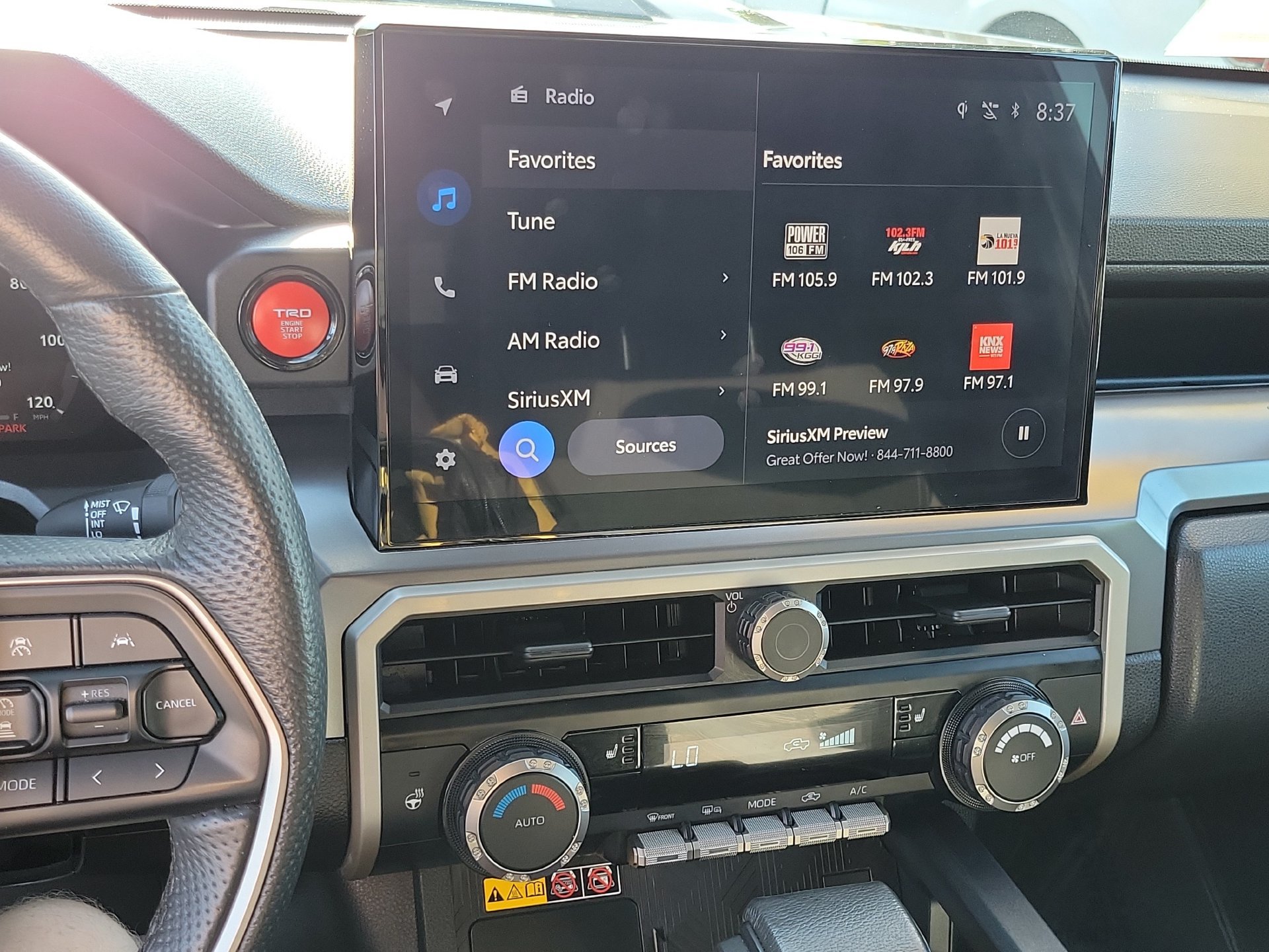 Used 2025 Toyota Tacoma TRD Sport w/ TRD Sport Upgrade Package AWD/4WD image 12