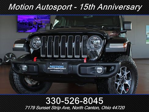 Used 2020 Jeep Wrangler Unlimited Rubicon w/ Uconnect 4C Nav & Sound Group AWD/4WD image 63