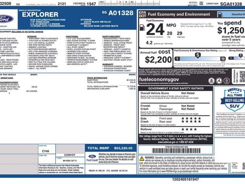 Used 2025 Ford Explorer Platinum image 5