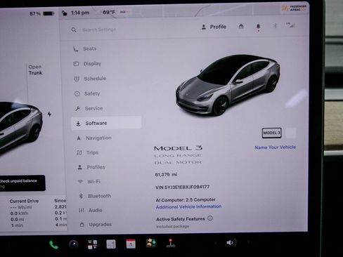 Used 2018 Tesla Model 3 Long Range AWD/4WD image 3