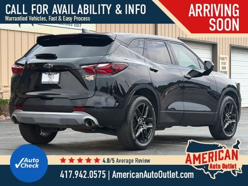 Used 2022 Chevrolet Blazer LT w/ LPO, Black Accent Package FWD image 90