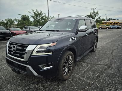 Used 2023 Nissan Armada Platinum w/ Captain's Chairs Package