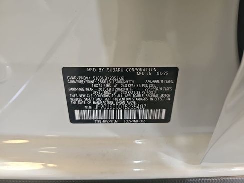 New 2026 Subaru Crosstrek 2.5i Sport AWD/4WD image 37
