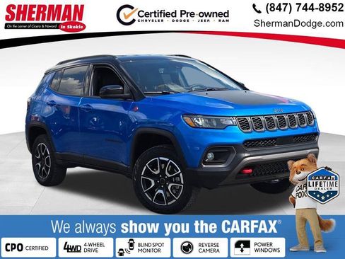 Certified 2025 Jeep Compass Trailhawk AWD/4WD image 1