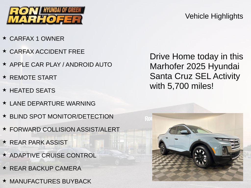 Used 2025 Hyundai Santa Cruz SEL FWD image 15