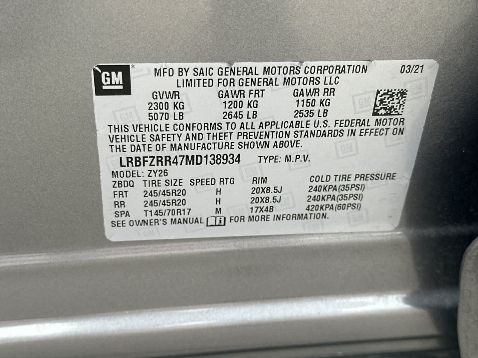 Used 2021 Buick Envision Avenir FWD image 33