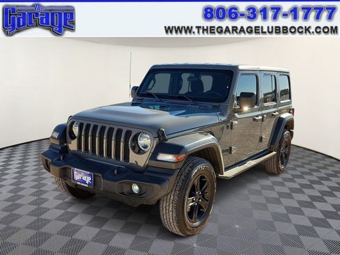 Used 2021 Jeep Wrangler Unlimited Sport image 1