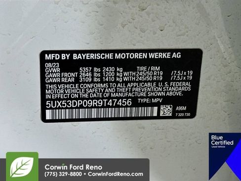 Used 2024 BMW X3 xDrive30i w/ Convenience Package image 37