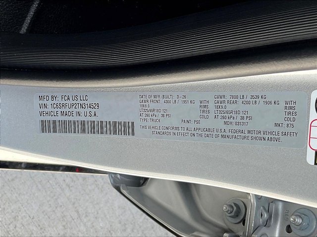 New 2026 RAM 1500 RHO AWD/4WD image 12