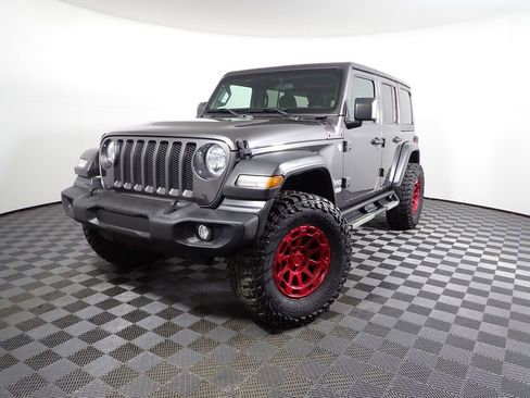 Used 2021 Jeep Wrangler Unlimited Sport image 2