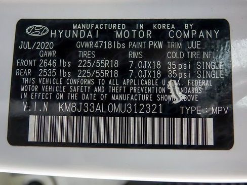 Used 2021 Hyundai Tucson Ultimate FWD image 37