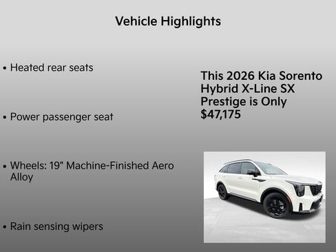 New 2026 Kia Sorento SX Prestige image 15