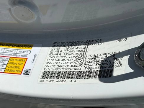 Used 2023 Honda Accord EX image 15