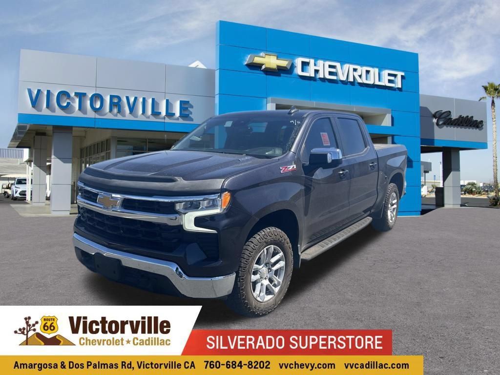 Certified 2022 Chevrolet Silverado 1500 LT w/ Diesel Off-Road Package AWD/4WD image 1