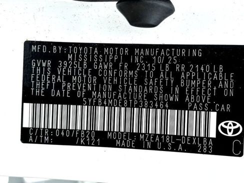 Certified 2026 Toyota Corolla LE FWD image 31