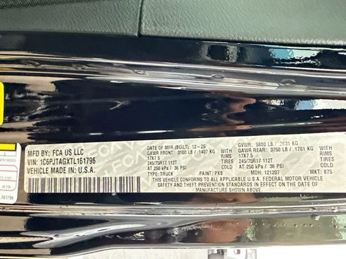 New 2026 Jeep Gladiator Sport image 34