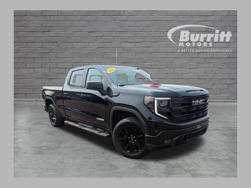Used 2024 GMC Sierra 1500 Elevation w/ LPO, Elevation Black Package AWD/4WD image 1