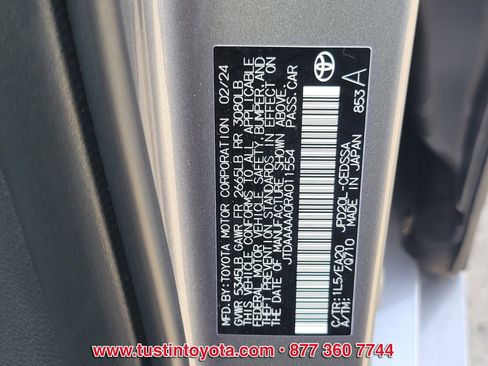 Certified 2024 Toyota Mirai XLE image 15