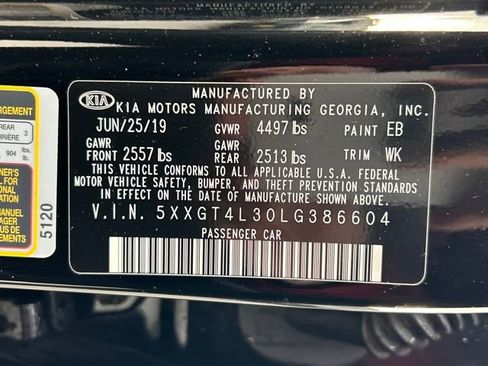 Used 2020 Kia Optima LX image 16