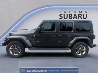 Used 2020 Jeep Wrangler Unlimited Sahara w/ Uconnect 4C Nav & Sound Group AWD/4WD video 2