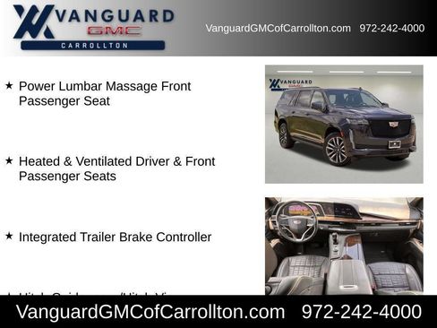 Used 2023 Cadillac Escalade ESV Sport Platinum AWD/4WD image 65