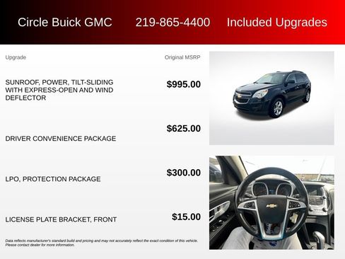 Used 2015 Chevrolet Equinox LT w/ Driver Convenience Package AWD/4WD image 3