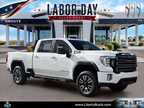 Used 2021 GMC Sierra 2500 AT4 w/ Gooseneck/5TH Wheel Package AWD/4WD image 1