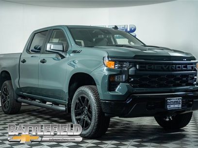 New 2026 Chevrolet Silverado 1500 Custom Trail Boss w/ Turbomax Blackout Package