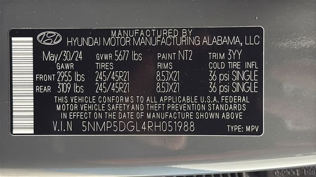 Used 2024 Hyundai Santa Fe Calligraphy AWD/4WD image 28