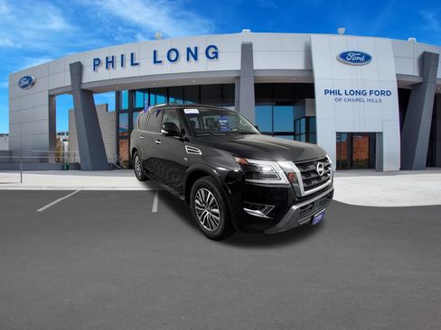 Used 2021 Nissan Armada SL w/ Captain's Chairs Package AWD/4WD image 7